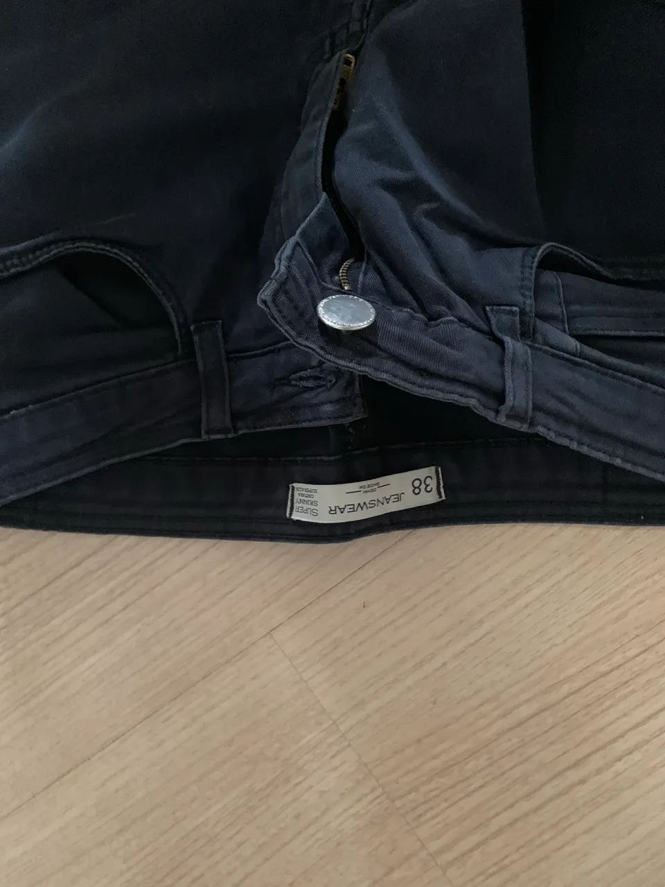 Calça azul escura 38  - Foto 2