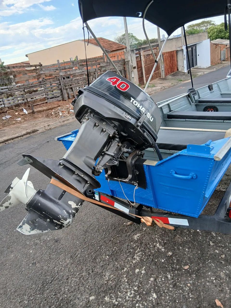 BARCO , CARRETA E MOTOR - Foto 5