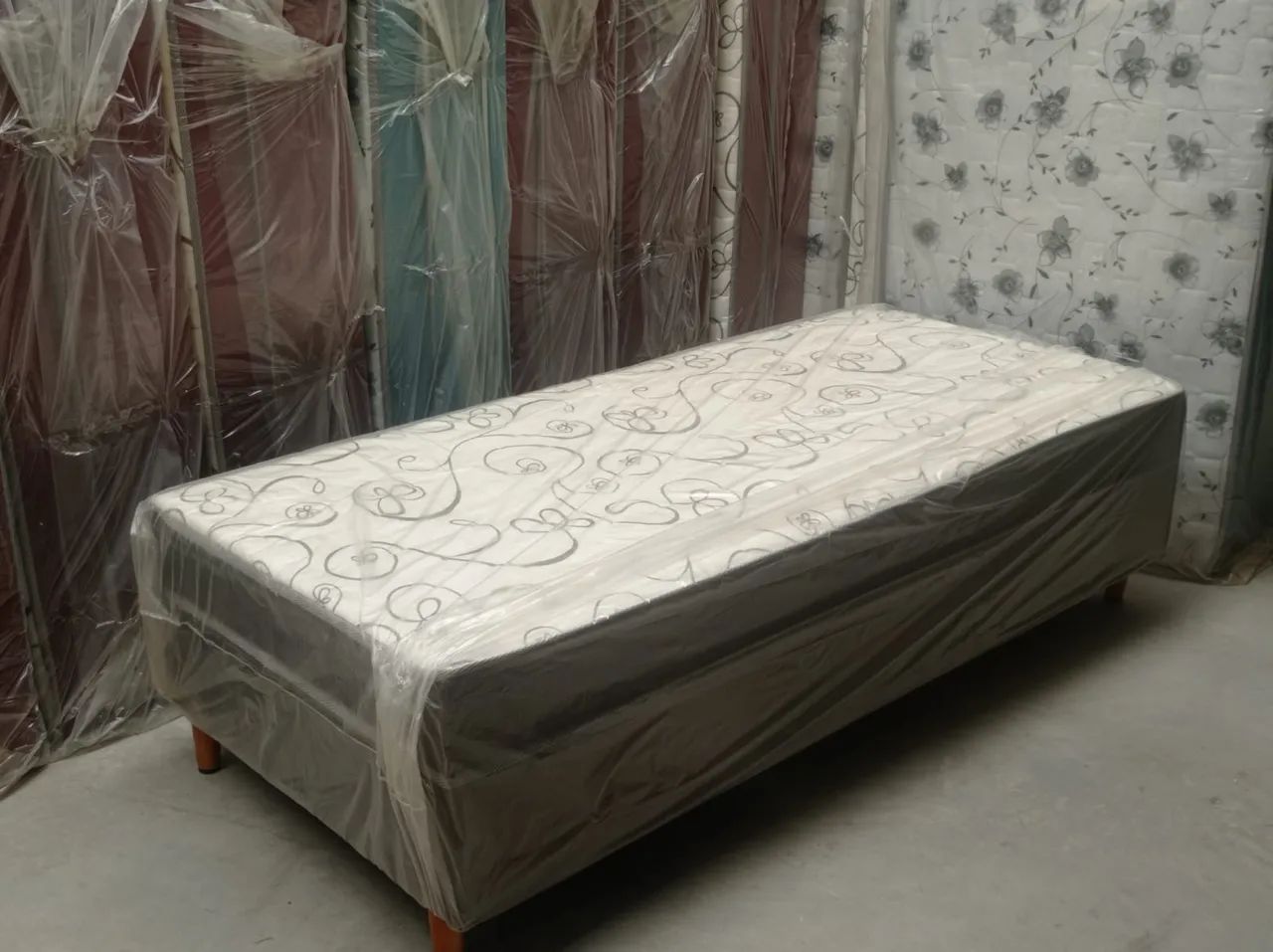 Cama box solteiro 
