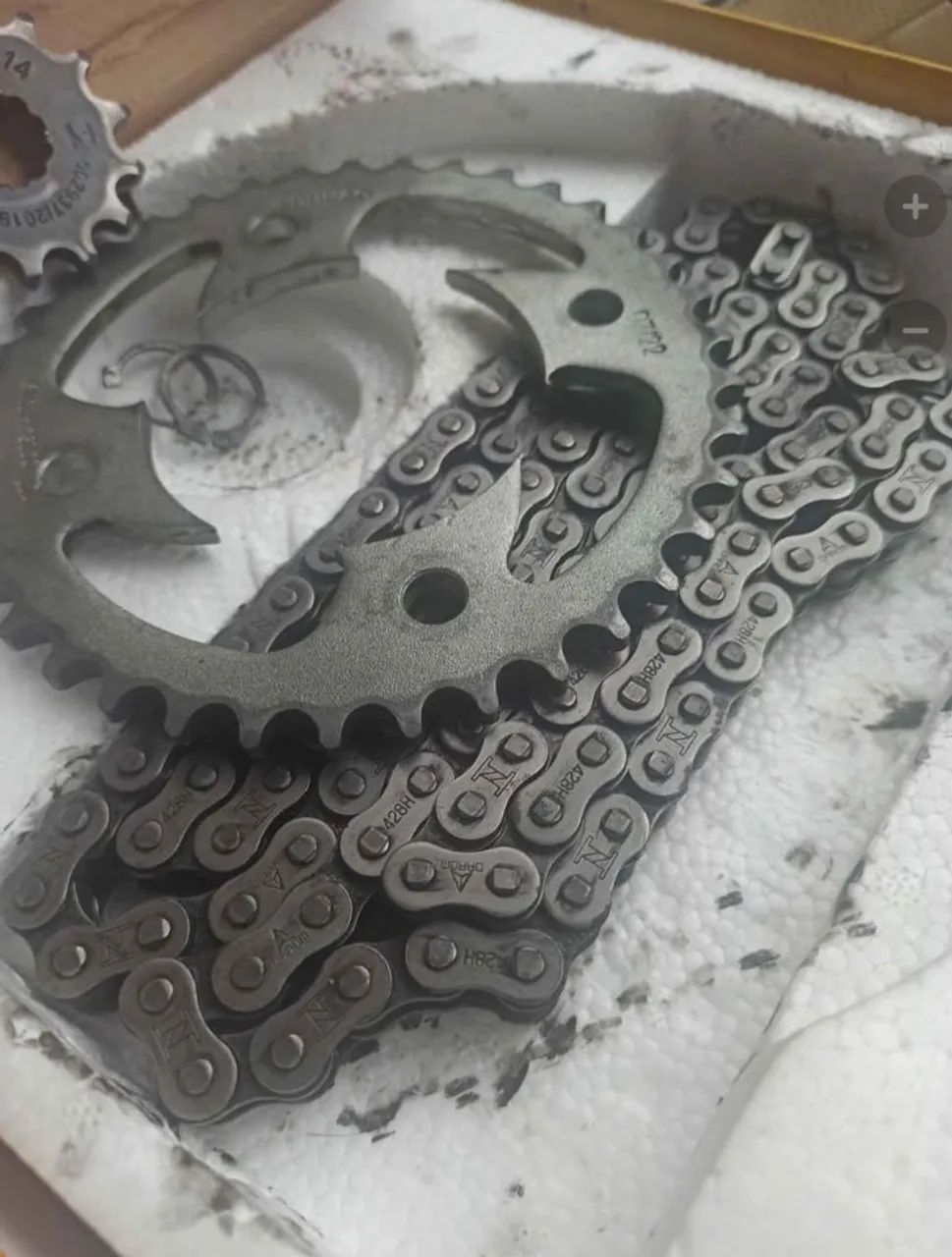 Relação competição CB Twister 250.