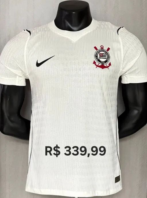 Camisa do corinthians modelo 2026 jogador  - Foto 2