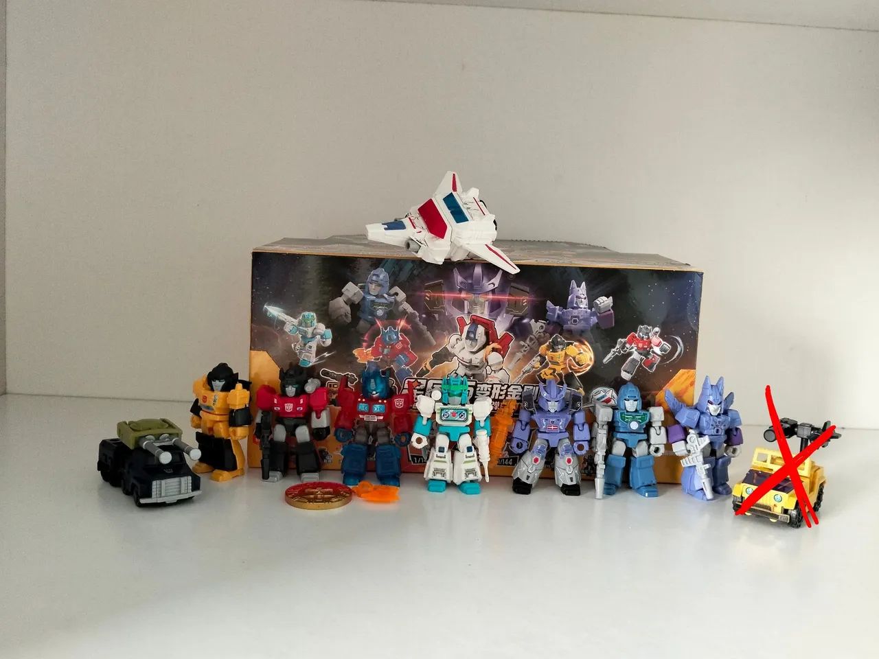 Transformers blokees defender version 5 com 9 TF 