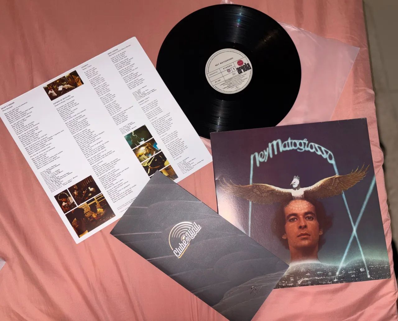 LP VINIL NEY MATOGROSSO - CLUBE DO VINIL | UNIVERSAL MUSIC - Foto 2