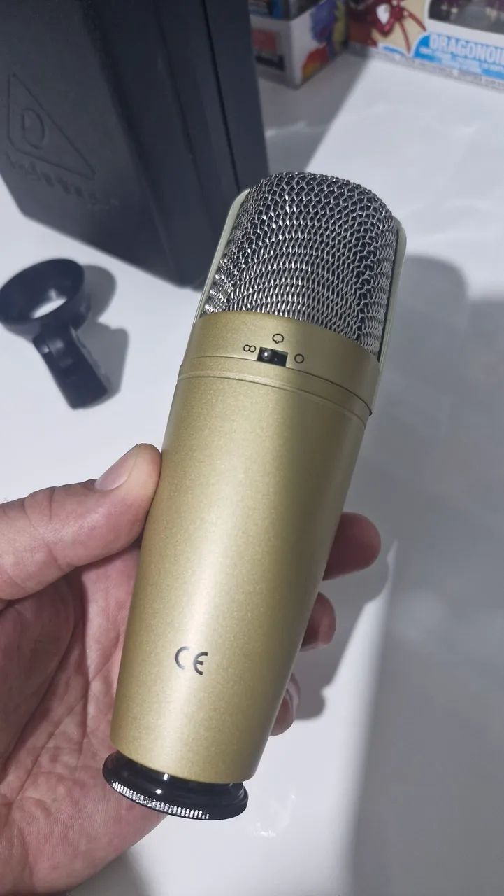 Microfone condensador Behringer C-3 - Foto 4