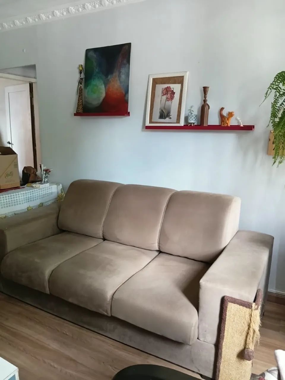 Sofá marrom boucle  - Foto 3