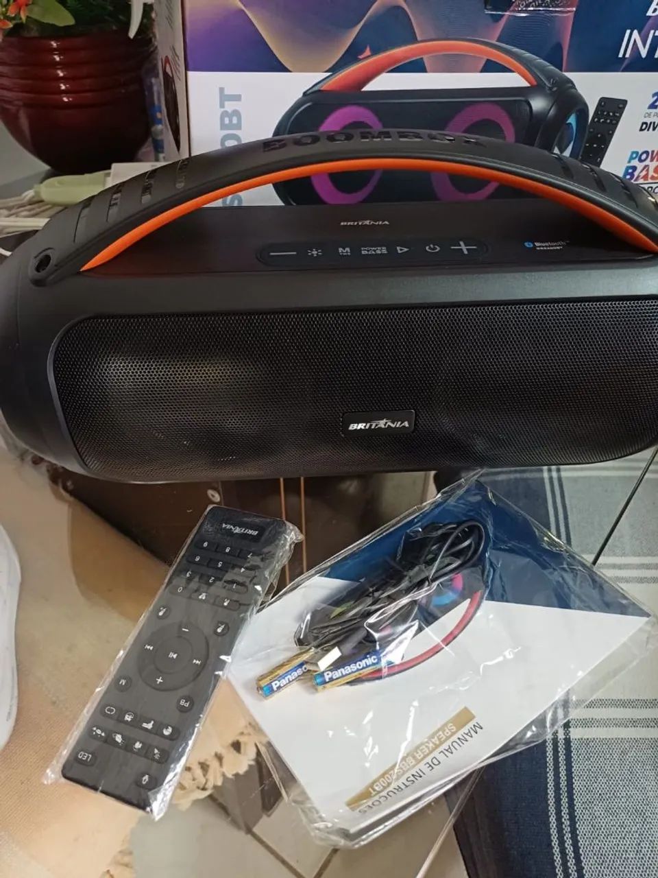 Caixa de som boombox britânia nova - Foto 2