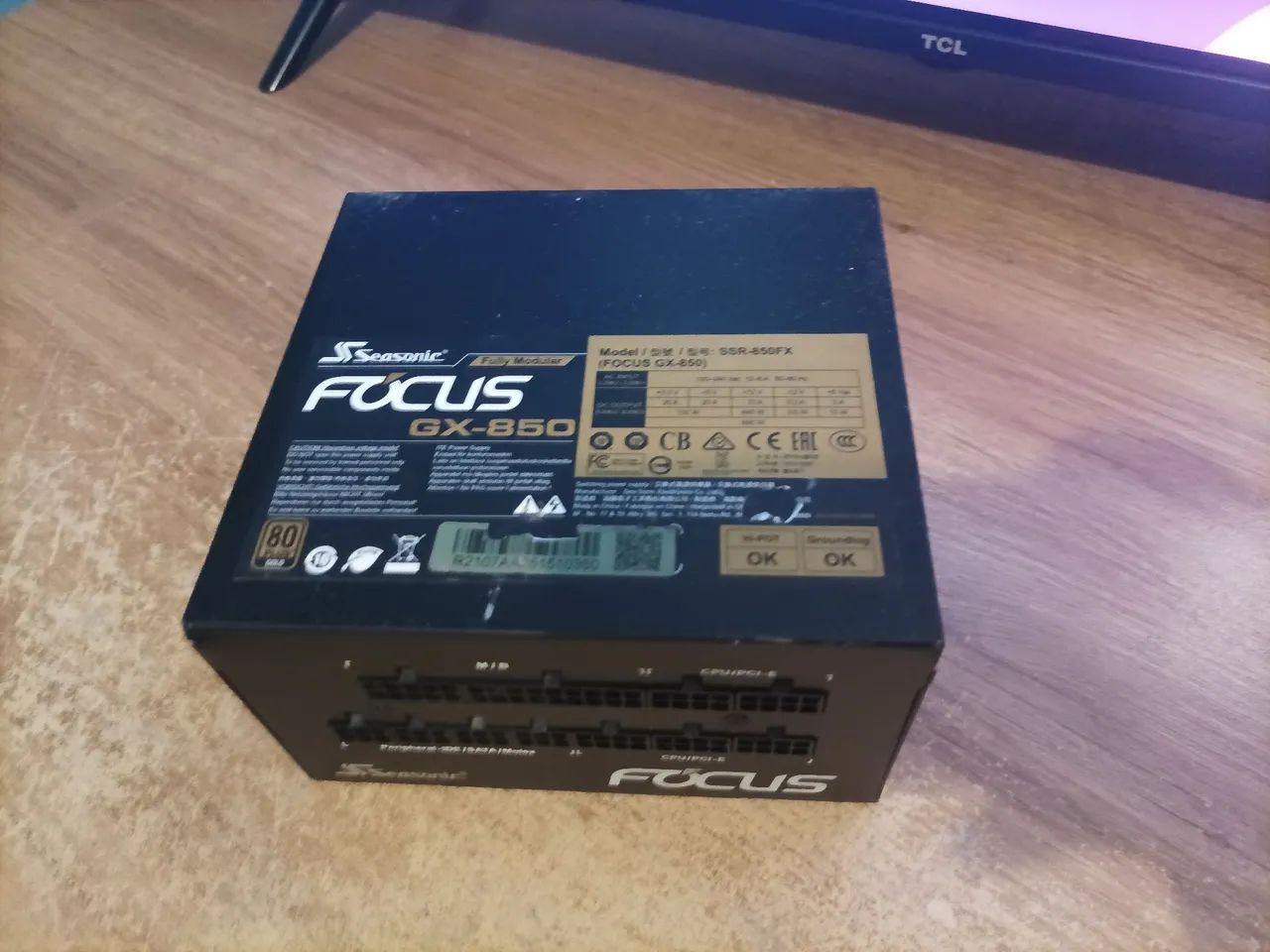 Fonte modular 850w 80plus ouro - Foto 2