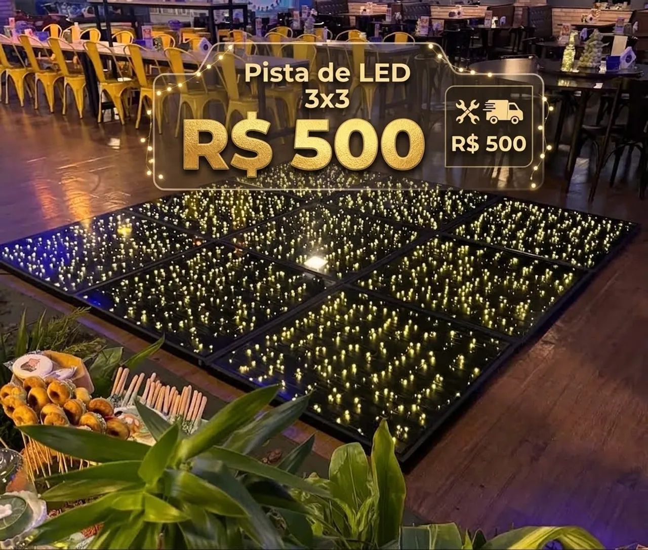 Pista de Led 3x3