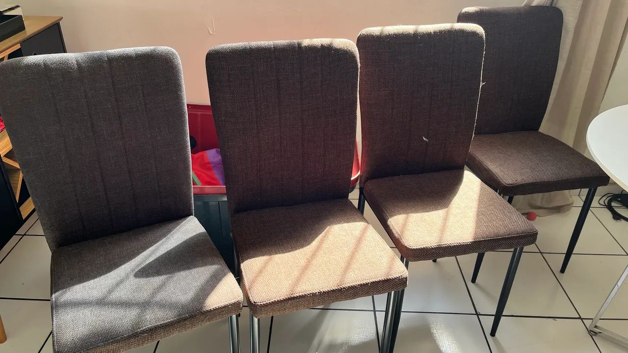 Cadeiras de jantar 4 unidades  - Foto 2