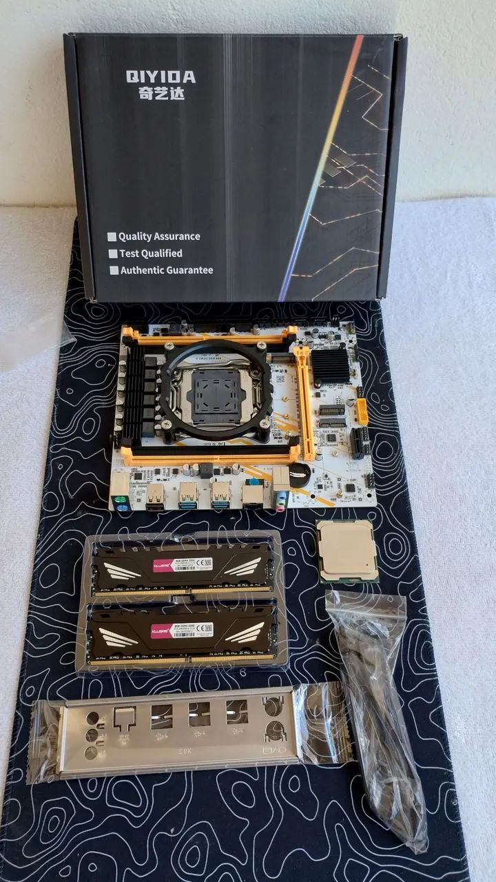 Kit placa mãe X99 + Processador 2680V4 + 16GB de RAM 