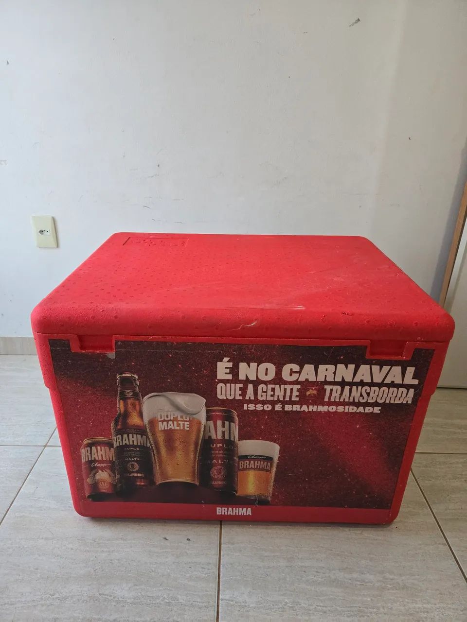 Caixa de isopor nova com Dreno 170 litros - Foto 3