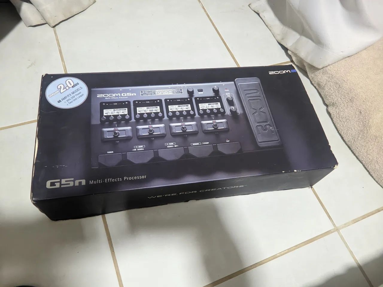 PEDALEIRA ZOOM G5N - Instrumentos musicais - Moinho dos Ventos