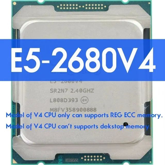 Processador Intel Xeon 2680v4 14núcleos 35mb SmartCache