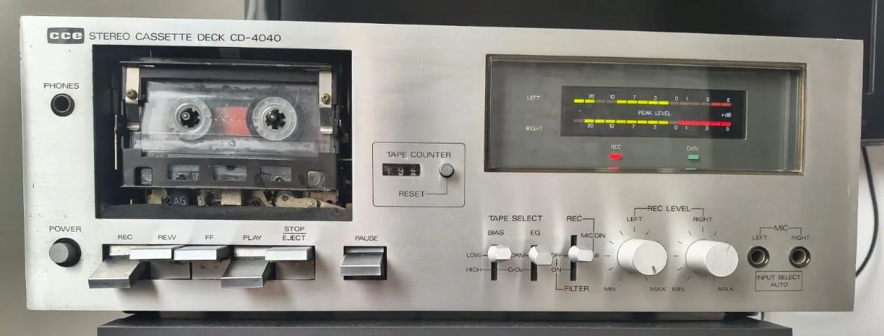 Tape Deck CCE CD-4040 (pra Conserto)