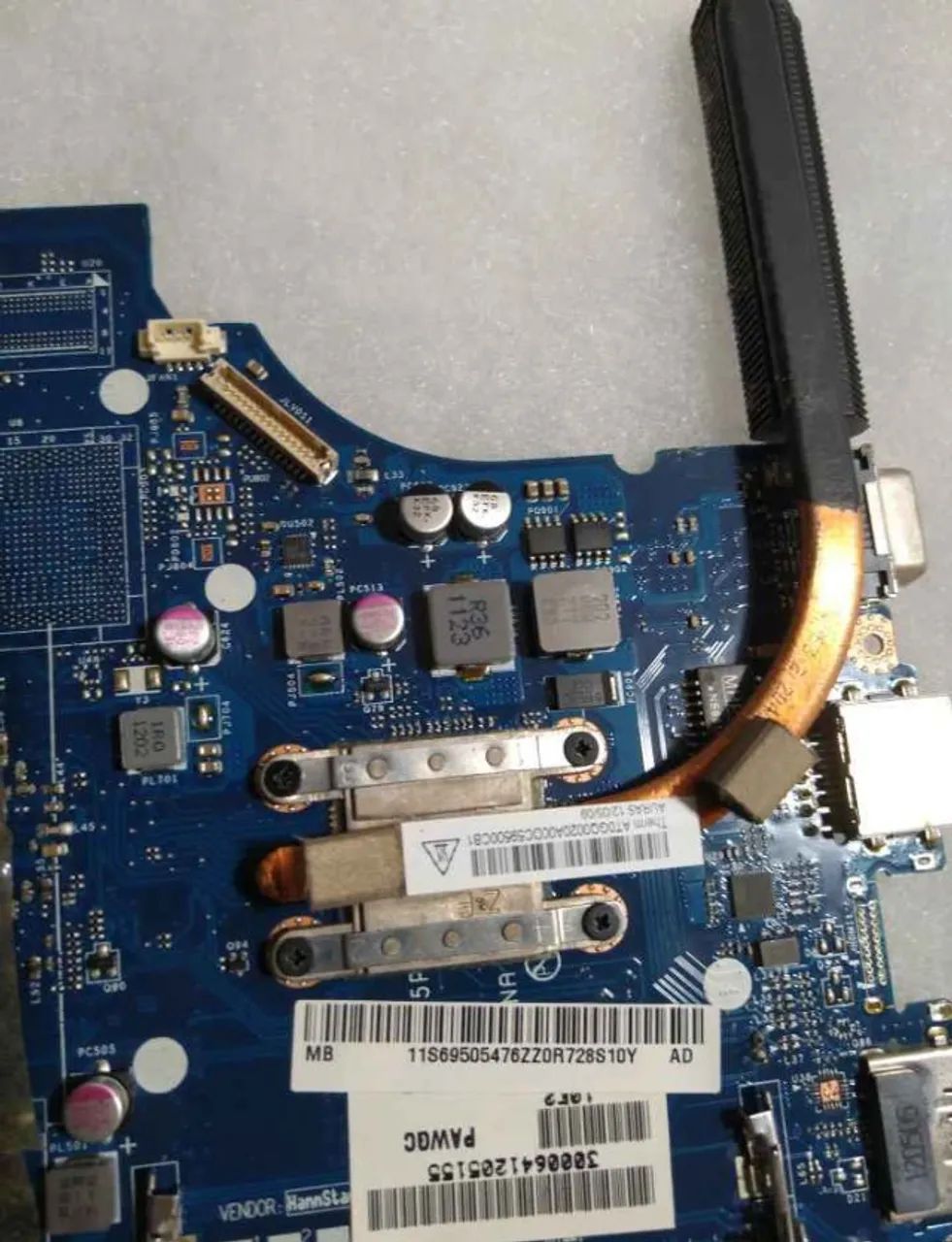 Placa mãe notebook lenovo g475 AMD funciona - Foto 5