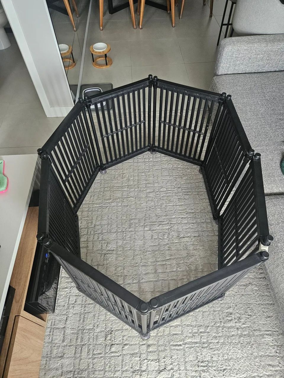 Cercado para cachorros 8 painéis 60cm altura - Foto 3