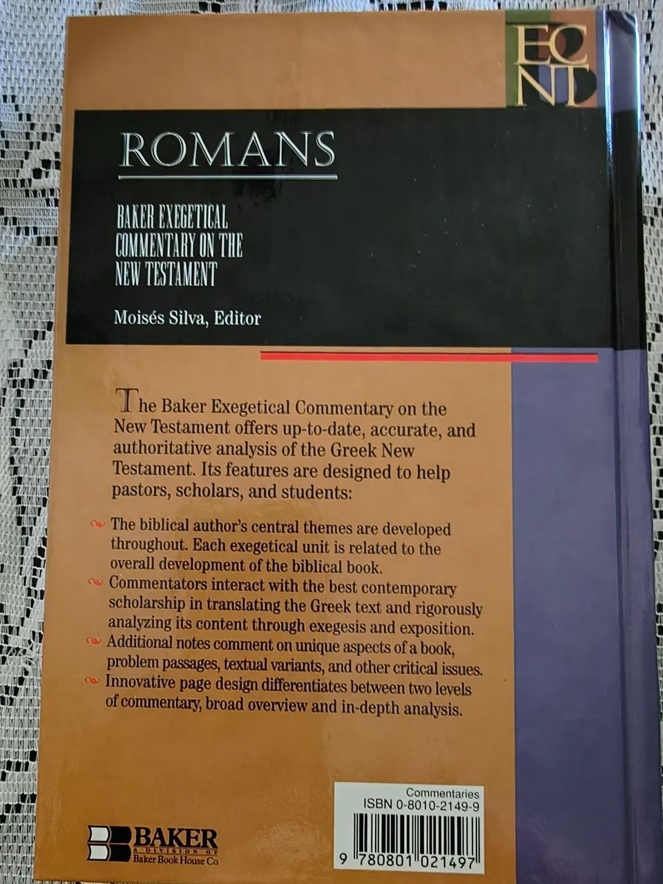 Romans. BECNT. Thomas R. Schreiner  - Foto 2