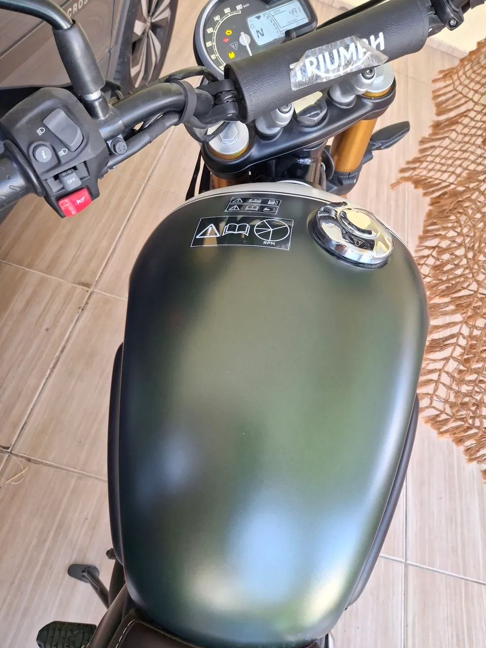 Scrambler 2026 com 491 km - Foto 2