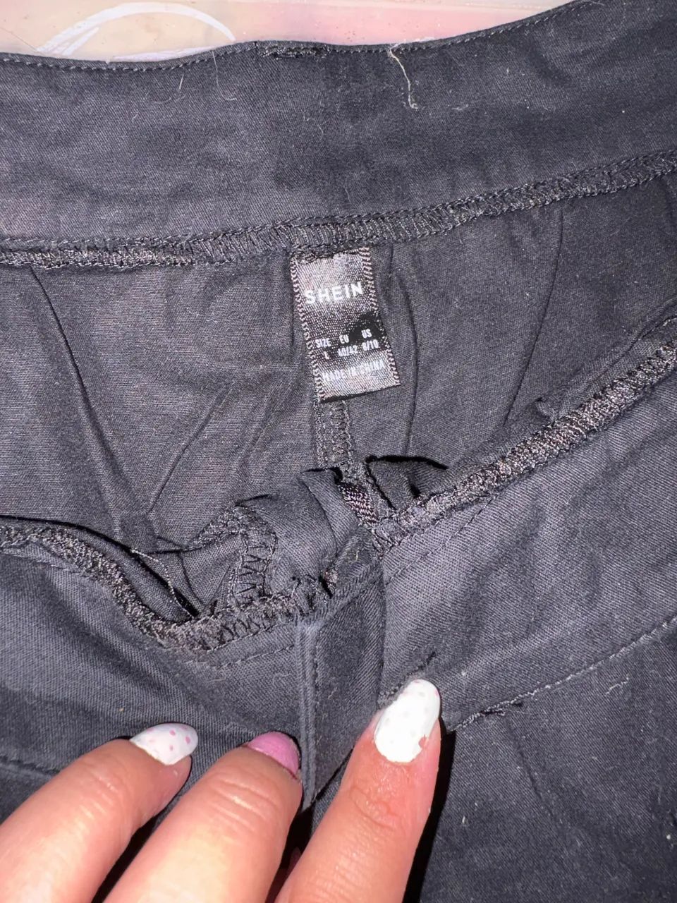 Short preto shein 40/42 tamanho L  - Foto 3