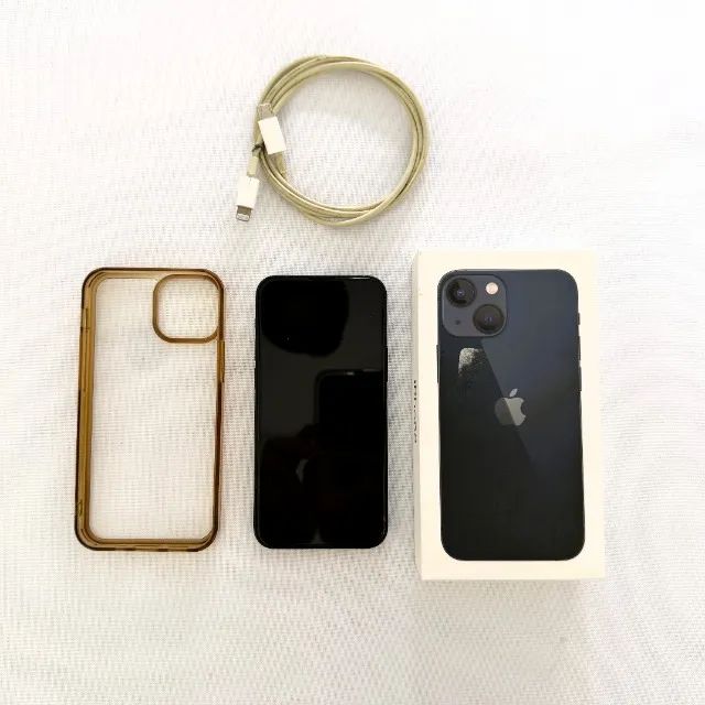 iPhone 13 Mini 128GB Meia-Noite Apple | Tela Original | Com Caixa