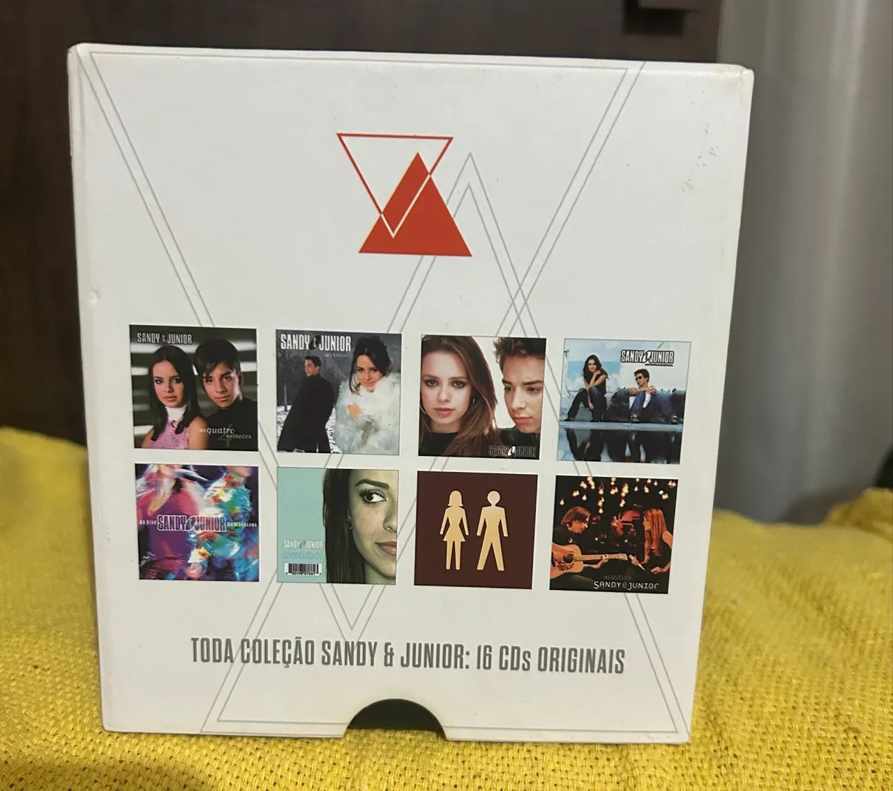 Box Sandy e Junior Nossa Historia Discografia completa , 100% conservado - Foto 3