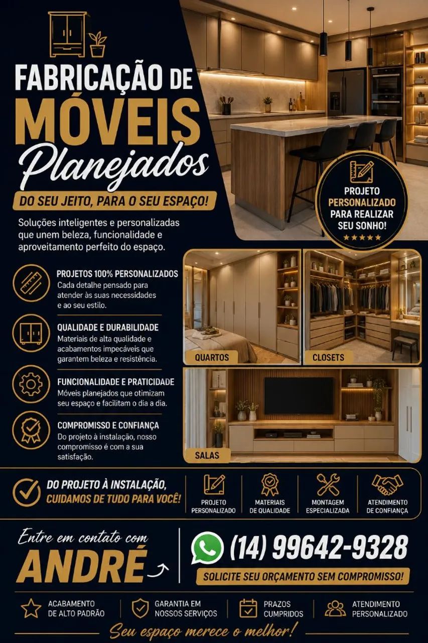 Móveis planejados 