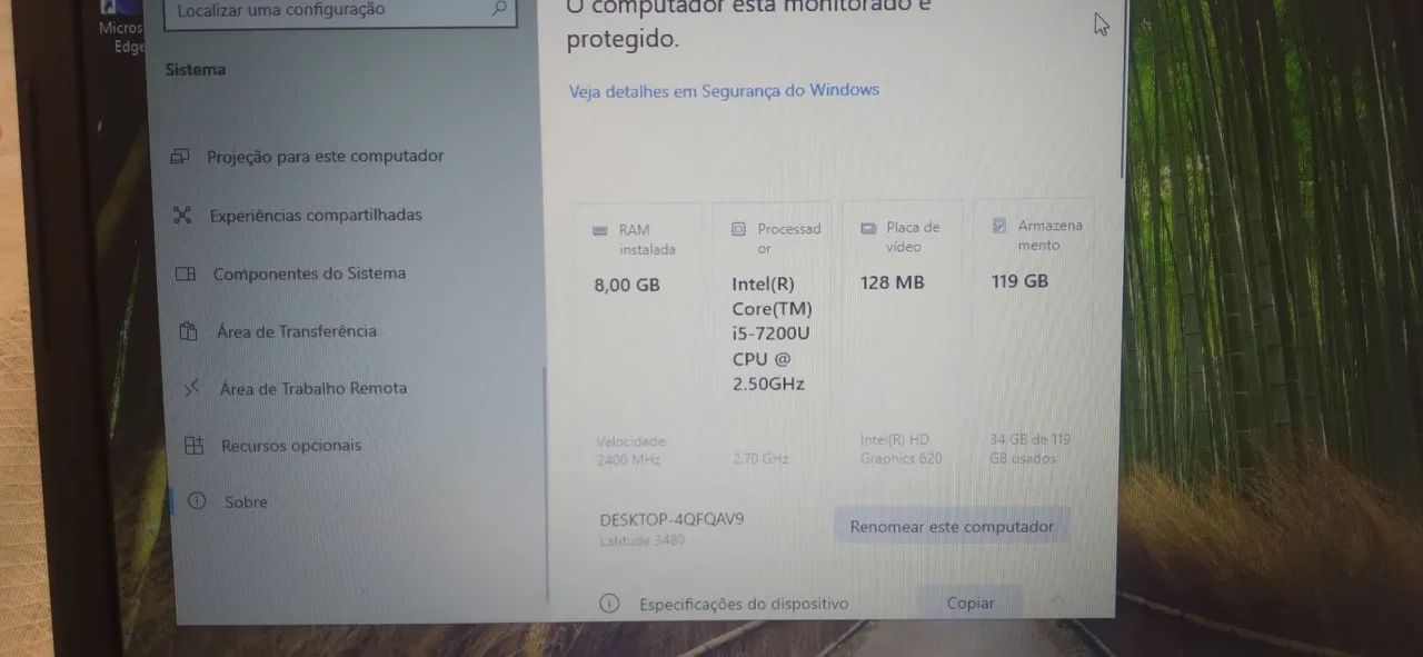 Notebook Dell Latitude 3480 em ÓTIMO estado - Foto 2