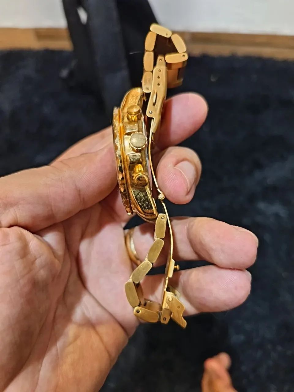 Relógio Dourado Nibosa - Foto 2