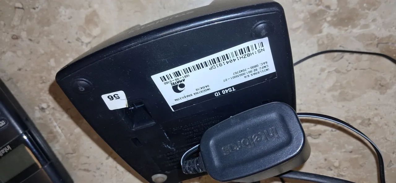 Telefone sem fio Intelbrás TS40 usado  - Foto 2