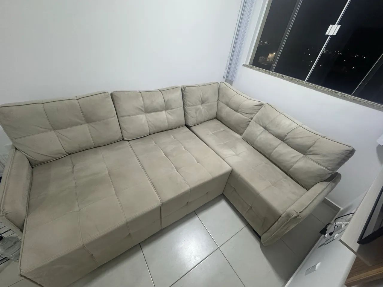 Sofá retratil 4 meses de uso apenas 