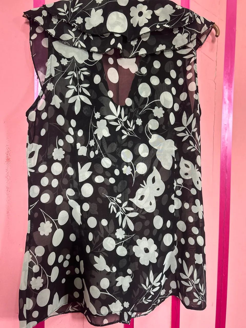 Camisa/blusa com gola destaque - Foto 2