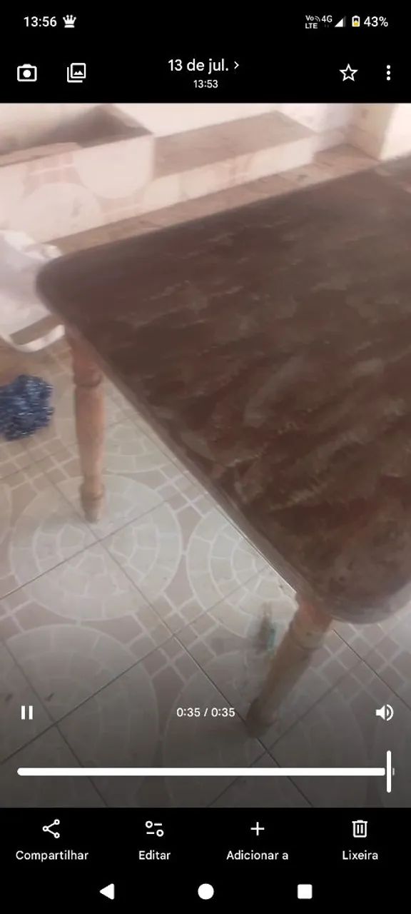 Mesa de Madeira !