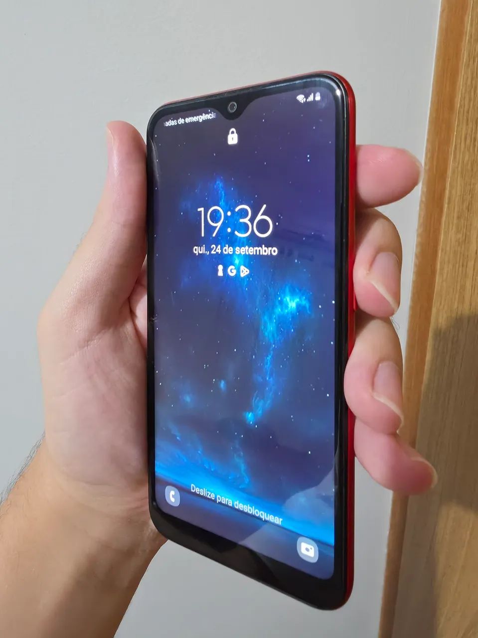 Samsung Galaxy A01 Vermelho - Foto 2