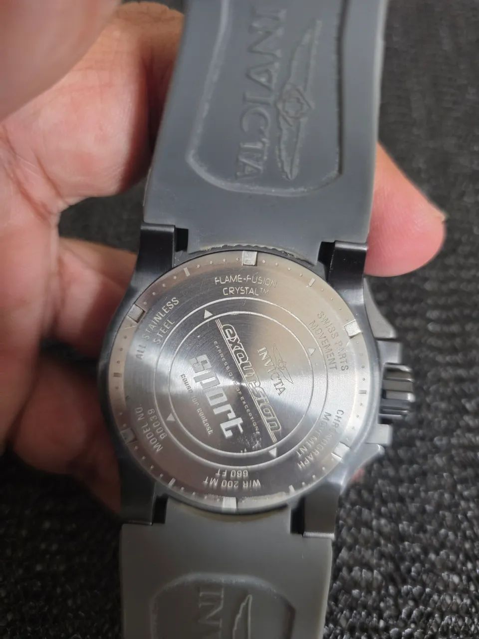 Relógio invicta excursion sport (serie black) - Foto 3