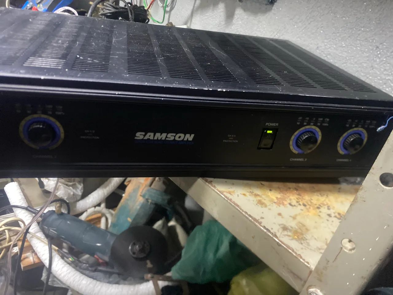 Amplificador de áudio samsom