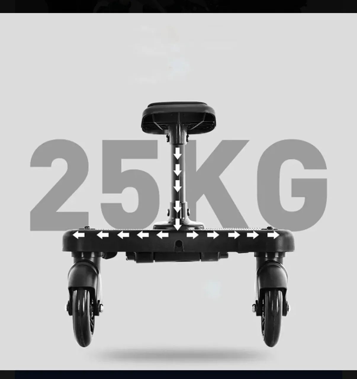Adaptador de Pedal para Carrinho de Bebê  - Foto 5