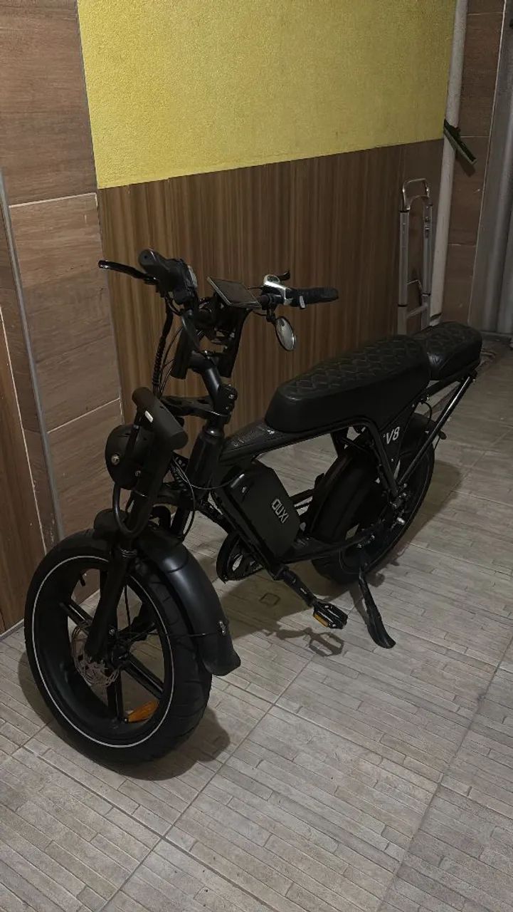 Bicicleta Elétrica V8 Plus Seminova, pouquíssimo uso - Foto 2