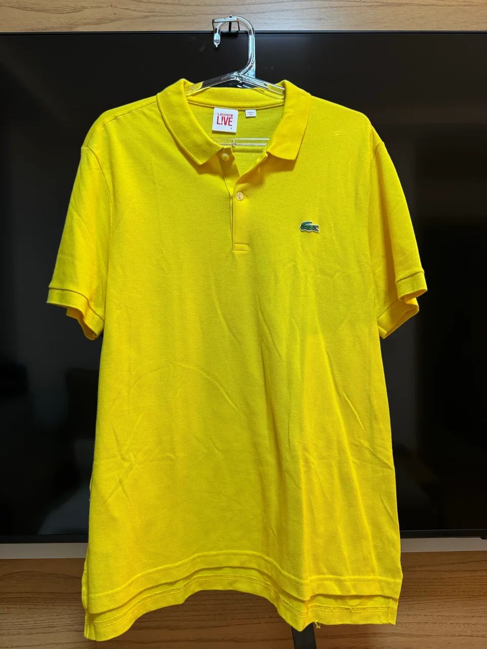 Camisa Lacoste Amarela - Foto 2