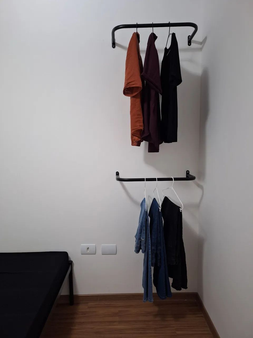 Arara roupa de parede (2 unidades)