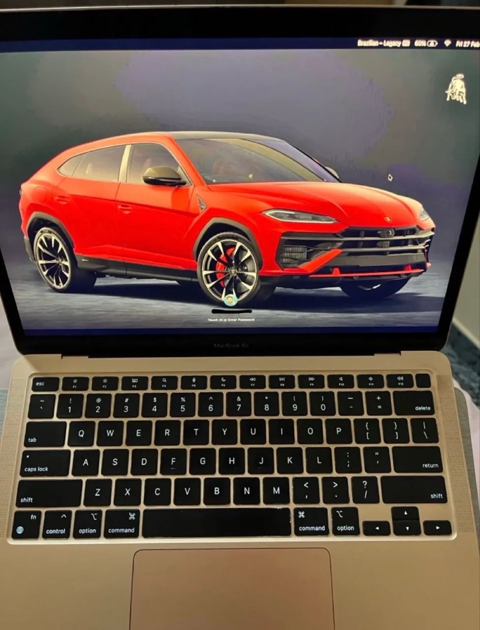 macbook air m1 2020 8gb 256gb - rose gold - impecável (usado