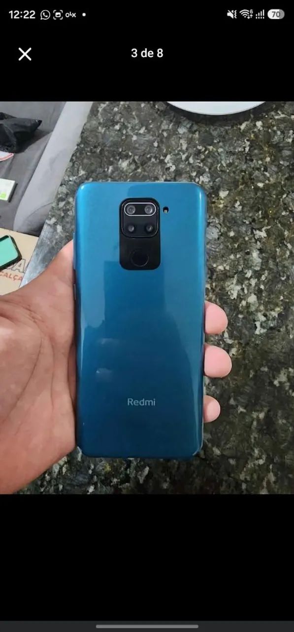 Redimi note 9 128gb ZERADO PASSO CARTÃO  - Foto 4