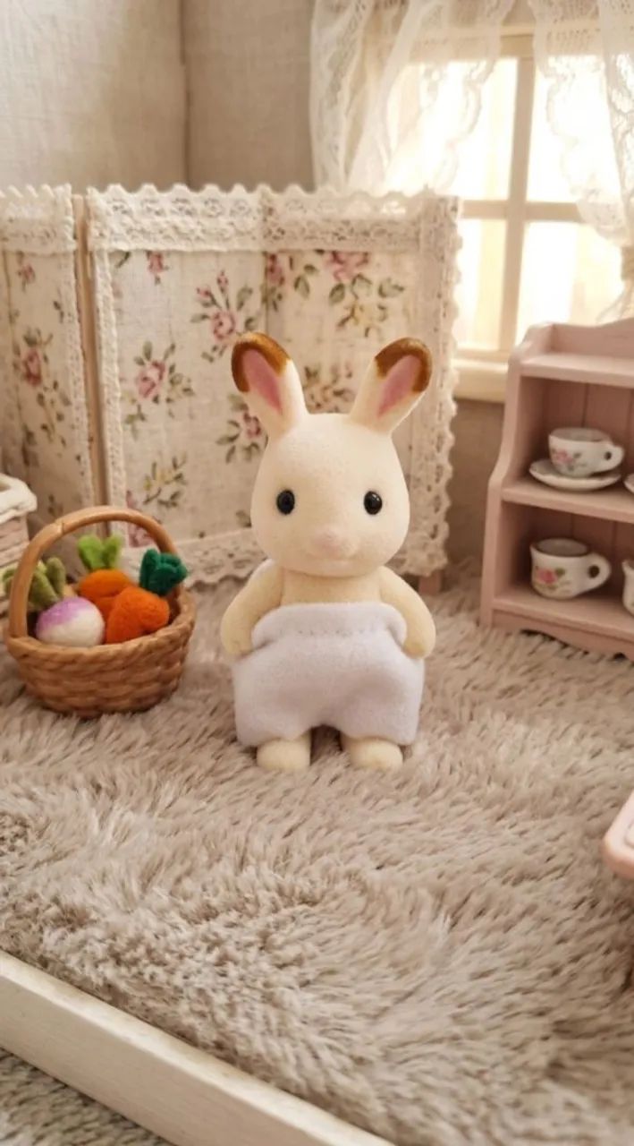 Sylvanian Families- Coelho de Chocolate - ORIGINAL