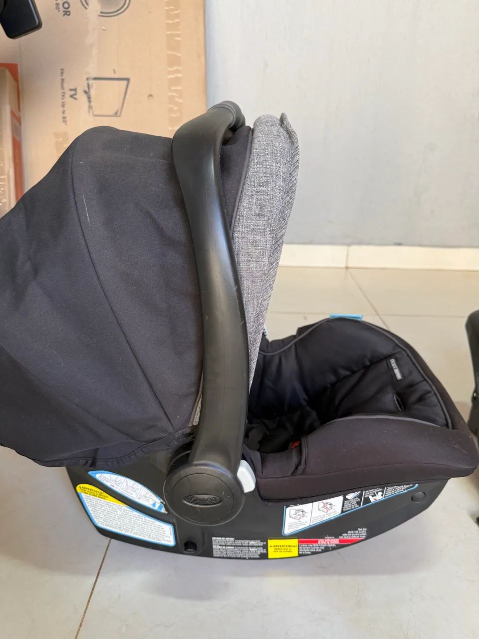 Cadeira de bebê Graco mais suporte 