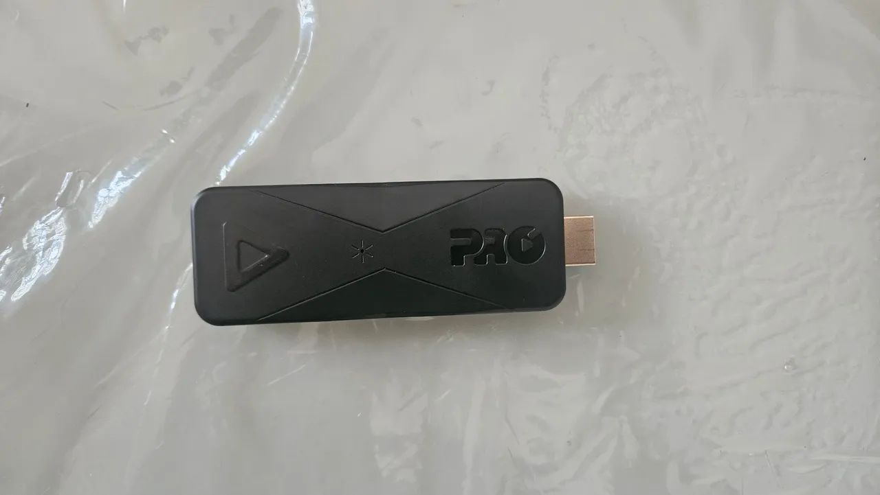 Tv Stickpro 4k proeletronic controle por voz Android TV