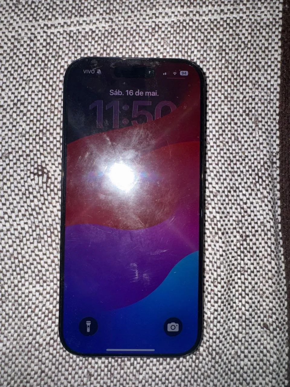 iPhone 16 pro preto 128gb 94% - Celulares e Smartphones