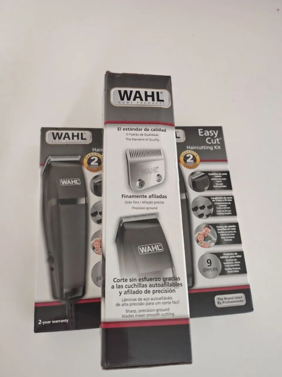 Maquina de Cortar Cabelo Wahl Easy Cut Black 220v - Foto 5