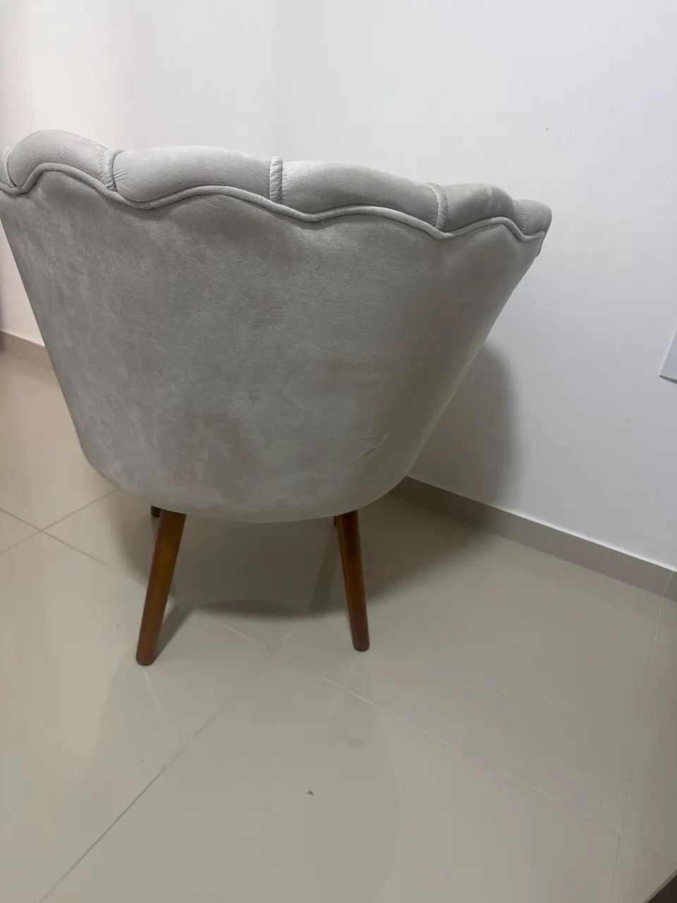 Poltrona Pétala para penteadeira Princesa, para seu salão , quarto, closet  - Foto 4