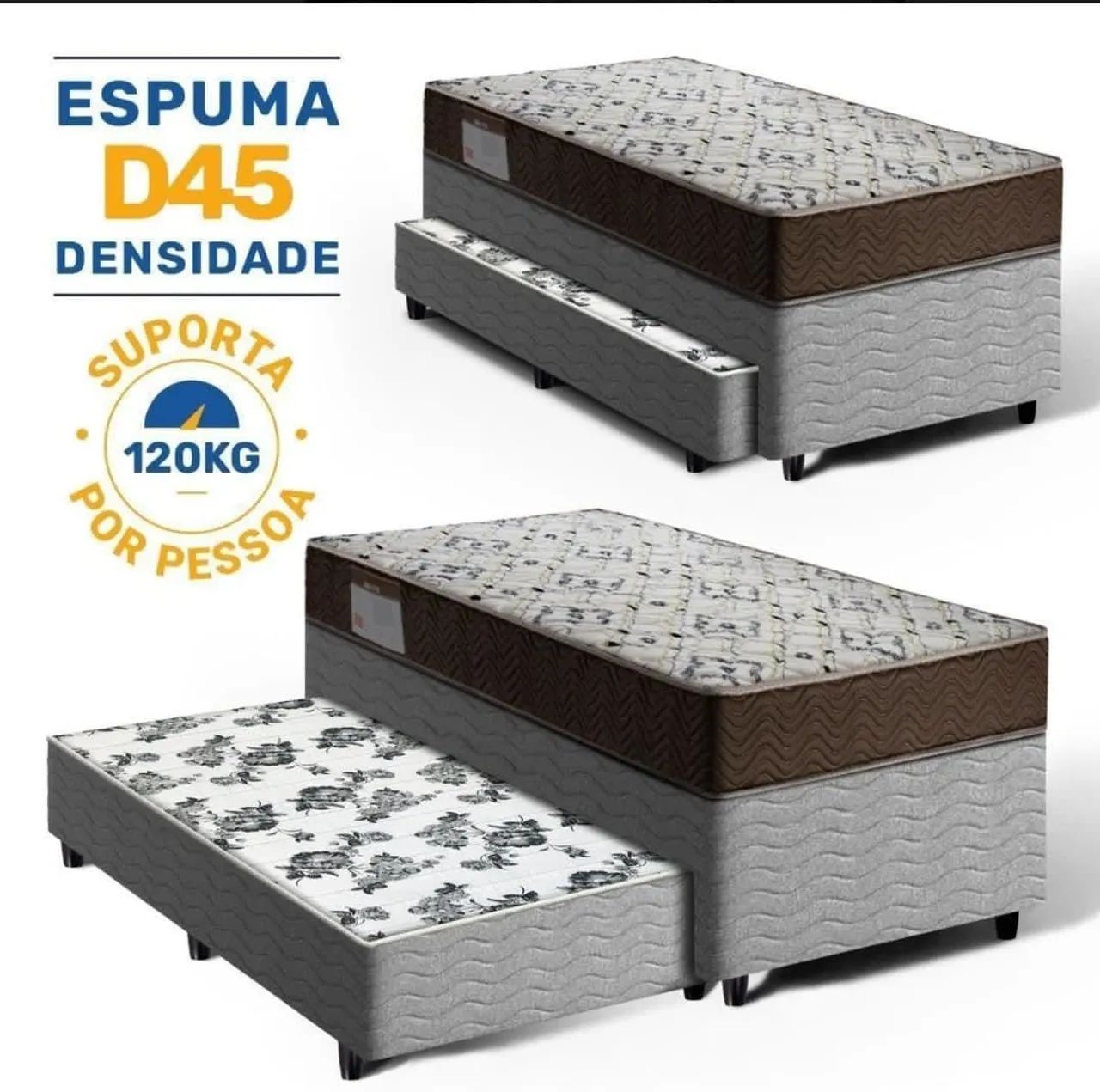 Cama box com auxiliar NOVA embalada