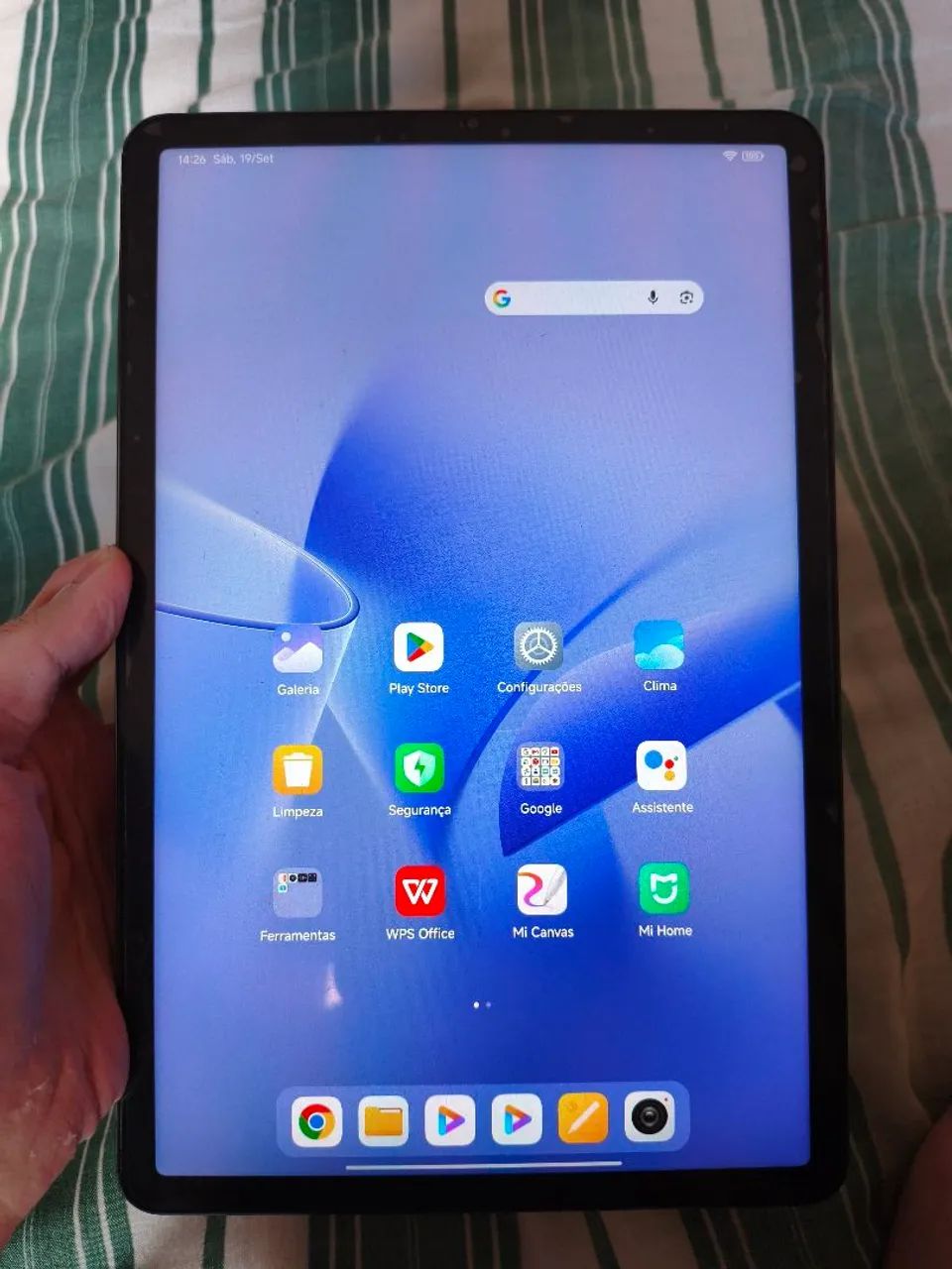 Mi pad 5 256 gb 6 ram Snapdragon 860 excelente conservação