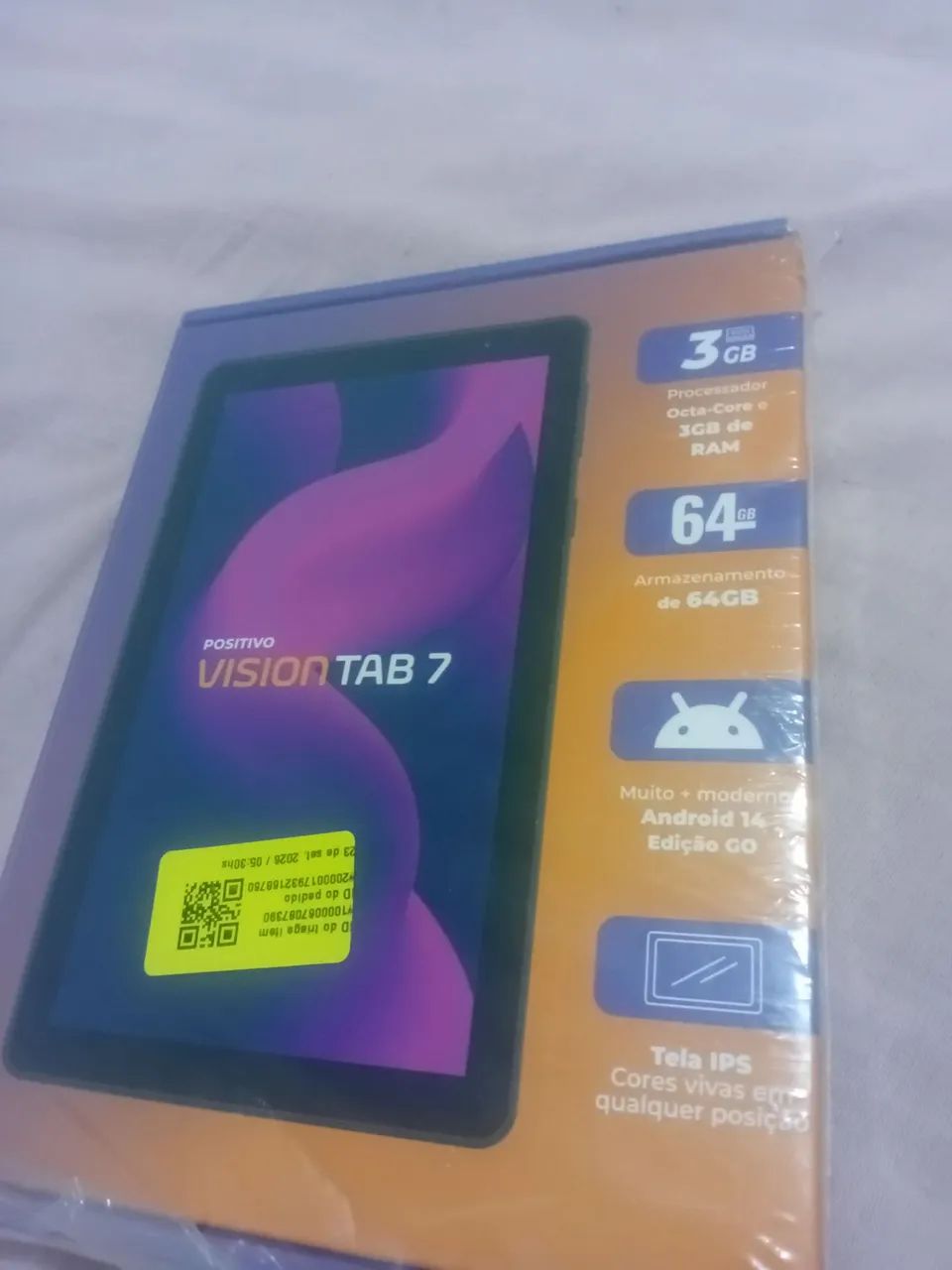 Tablet vision tab 7 positivo 